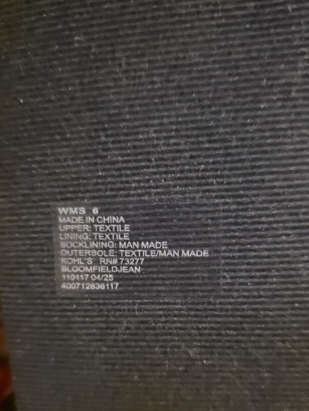 SO Navy Blue Flip Flops with Distressed Denim Straps - Picture 6 of 7